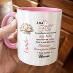 Mug Personnalisé – Cadeau Fête des Mères pour Fille – Un Nouveau Voyage Sacré