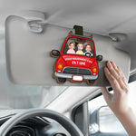 Clip De Pare-soleil Personnalisé Avec Photo – Cadeau Pour Papa – Sois Prudent Sur La Route