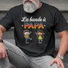 T-shirt Unisexe, T-shirt Premium, Hoodie Personnalisé – Cadeau Pour Papa - Papa Passe Au Niveau Supérieur