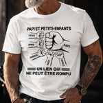 T-shirt Unisexe, T-shirt Premium, Hoodie Personnalisé – Cadeau Pour Papa - Un Lien Qui Ne Peut Être Rompu