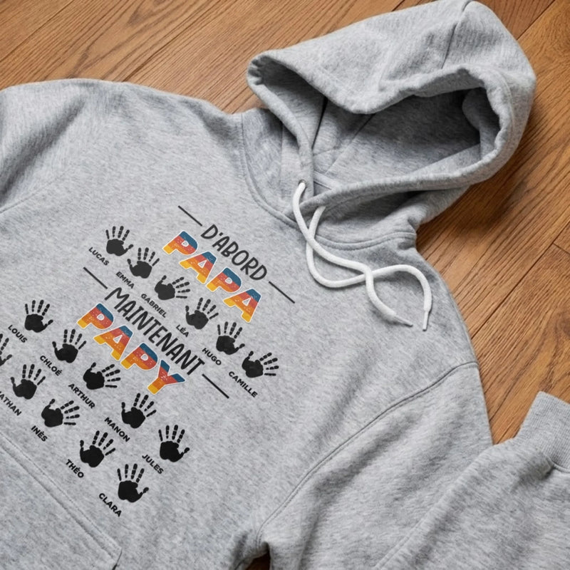 T-shirt Unisexe, T-shirt Premium, Hoodie Personnalisé – Cadeau Pour Papa - Passé Au Rang De Grand-père