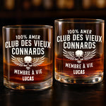 Verre À Whisky Personnalisé – Cadeau Pour Papa –  Membre À Vie