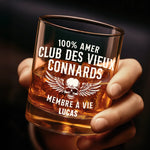 Verre À Whisky Personnalisé – Cadeau Pour Papa –  Membre À Vie