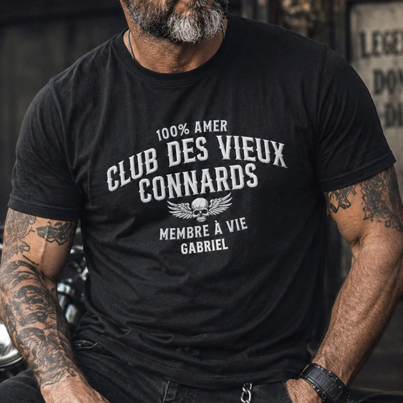T-shirt unisexe, Hoodie Personnalisé – Cadeau rigolo pour Homme – Membre à vie