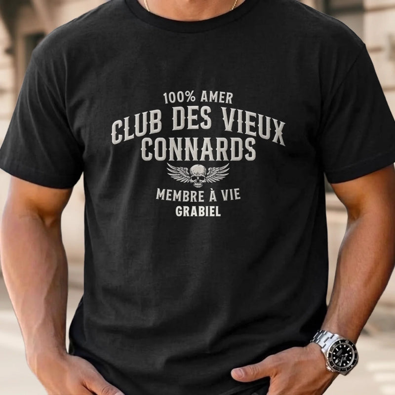 T-shirt unisexe, Hoodie Personnalisé – Cadeau rigolo pour Homme – Membre à vie