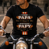 T-shirt unisexe, Hoodie Personnalisé – Cadeau pour Papy, Papa – D’abord papa, toujours fier