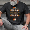 T-shirt unisexe, Hoodie Personnalisé – Cadeau pour Papy, Papa – D’abord papa, toujours fier