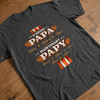 T-shirt unisexe, Hoodie Personnalisé – Cadeau pour Papy, Papa – D’abord papa, toujours fier