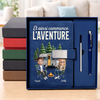 Ensemble de Carnets Personnalisés – Cadeau Pour Amoureux Du Camping - Et Ainsi Commence L'aventure