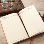 Ensemble de Carnets Personnalisés – Cadeau Pour Amoureux Du Camping Et Couples Aventuriers - La Maison, C'est Là Où L'on Se Gare