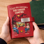 Ensemble de Carnets Personnalisés – Cadeau Pour Amoureux Du Camping Et Couples Aventuriers - Créer Des Souvenirs Sur Chaque Camping