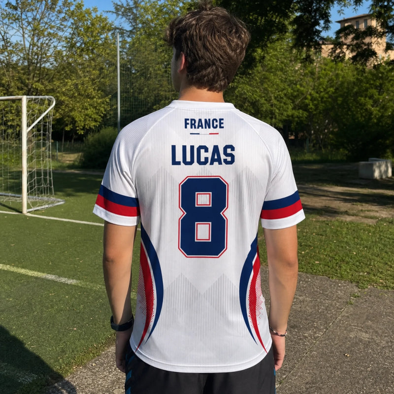 Maillot de Foot Personnalisé – Cadeau Pour Fan de Football – Prêt Pour La Victoire