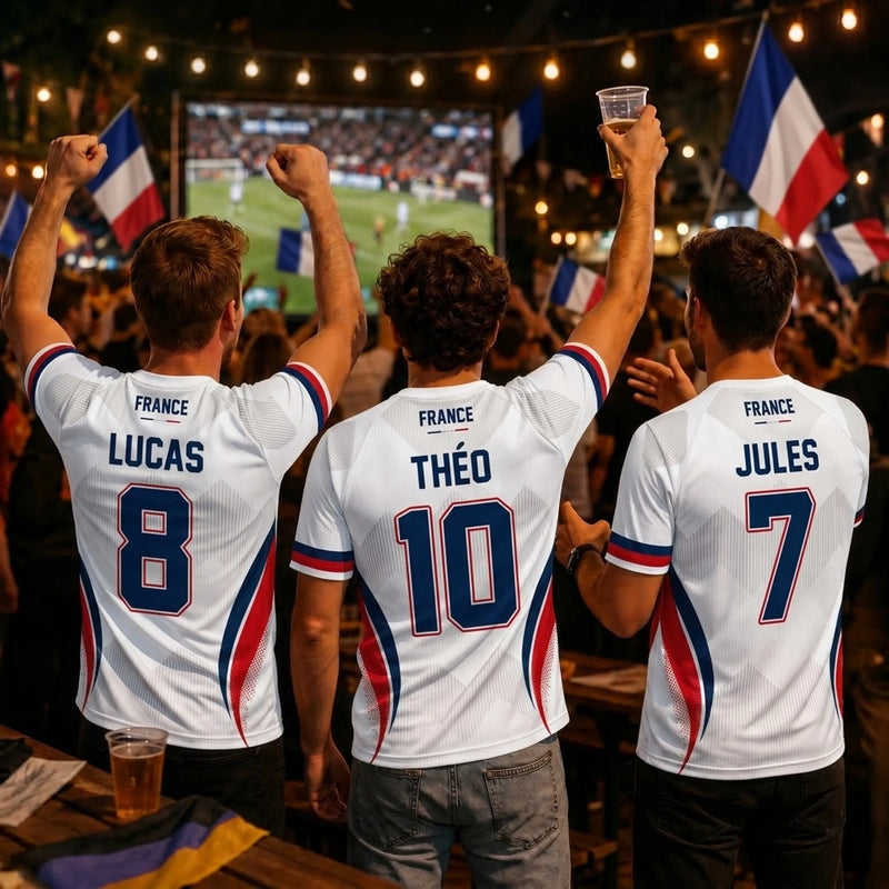 Maillot de Foot Personnalisé – Cadeau Pour Fan de Football – Prêt Pour La Victoire