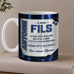 Mug Personnalisé – Cadeau Fête Des Pères Pour Fils – Toujours Fier De Toi