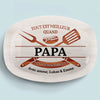 Planche De Grill Personnalisée – Cadeau Humoristiques Pour Papa, Papi – S'en Occupe Au Barbecue