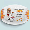 Planche De Grill Personnalisée Avec Photo – Cadeau Humoristiques Pour Papa – La Meilleure Viande Grillée