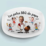 Planche De Grill Personnalisée Avec Photo – Cadeau Pour Papa, Papi – La Planche De Grill De Papa