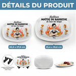 Planche De Grill Personnalisée – Cadeau Humoristiques Pour Papa, Papi – Maître Du Barbecue