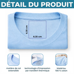 T-Shirt À Impression Intérieure Personnalisée – Cadeau Fête des Pères pour Fils – Fier Que Mon Enfant Ait Grandi
