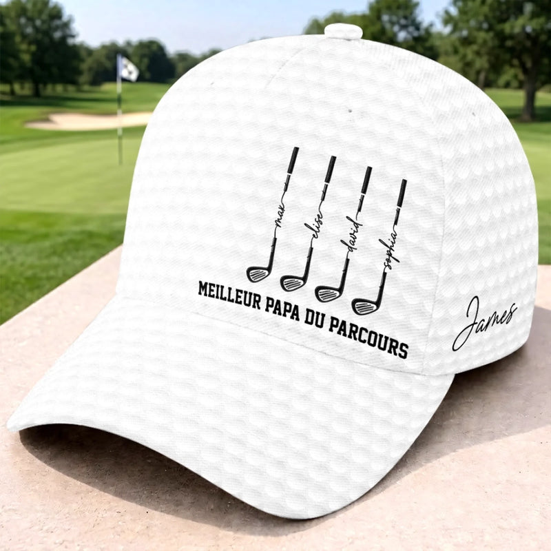 Personnalisée Casquette Classique – Cadeau Pour Papa, Papi – Prévisions du week-end : Golf