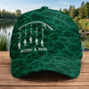 Personnalisée Casquette Classique – Cadeau Pour Papa, Papi – Plus De Temps Pour La Pêche