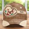 Casquette Classique Personnalisée – Cadeau Pour Papa, Papi – Le cœur de la famille