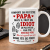 Mug Personnalisé – Cadeau Fête des Pères, Humoristique Pour Beau-Père – Merci De Supporter Ma Mère