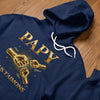 T-shirt unisexe, Hoodie personnalisé – Cadeau Fête des Pères pour Papa, Papi – Mon Héros Pour Toujours
