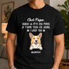 T-shirt unisexe, Hoodie personnalisé – Cadeau Fête des Pères pour Propriétaires D’animaux, Amoureux des Animaux – Mode Papa Chien : Toujours activé