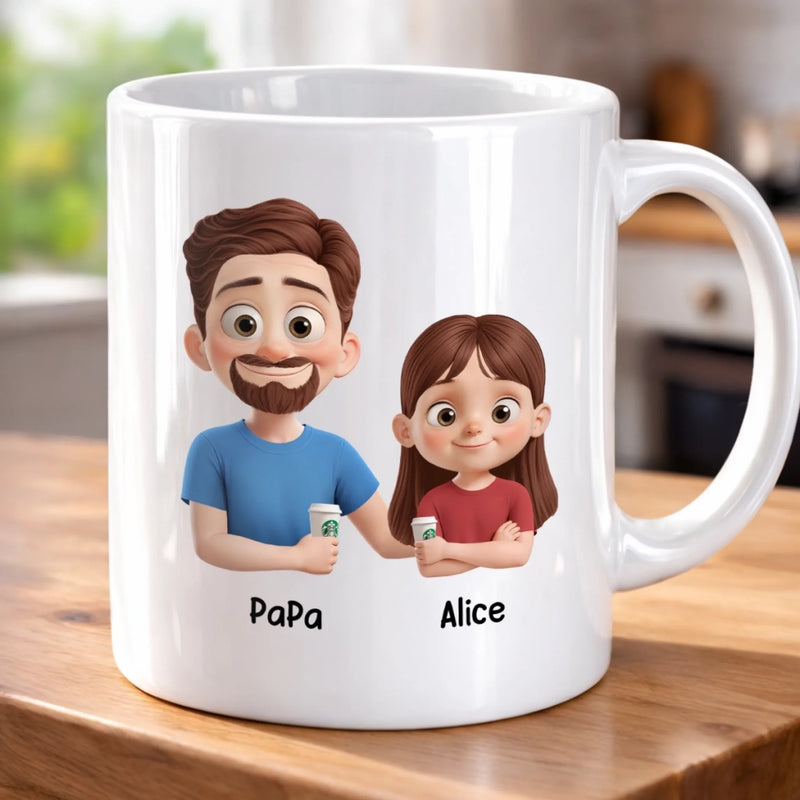Mug Personnalisé – Cadeau Pour Papa – Tu Es Aussi Merveilleux Que Ton Père !