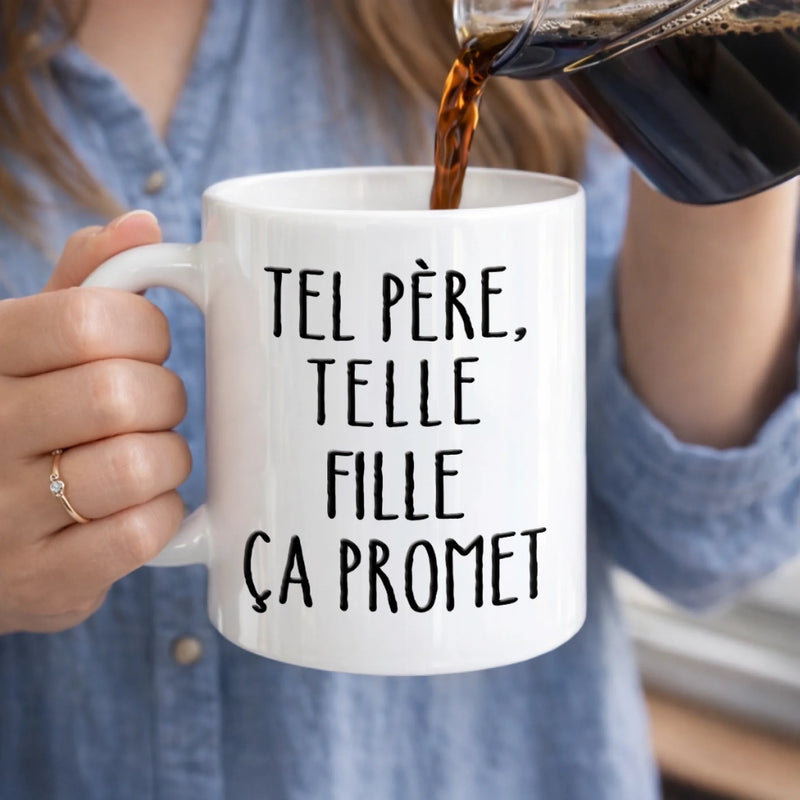 Mug Personnalisé – Cadeau Pour Papa – Tu Es Aussi Merveilleux Que Ton Père !