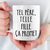 Mug Personnalisé – Cadeau Pour Papa – Tu Es Aussi Merveilleux Que Ton Père !
