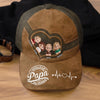 Casquette Classique Personnalisée – Cadeau Pour Papa, Papi – Héros Du Quotidien