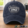 Casquette De Baseball En Jean Délavé Personnalisée – Cadeau Pour Homme, Soi-Même – Pas Vieux, Collector