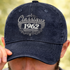 Casquette De Baseball En Jean Délavé Personnalisée – Cadeau Pour Homme, Soi-Même – Pas Vieux, Collector