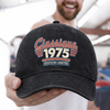 Casquette De Baseball En Jean Délavé Personnalisée – Cadeau Pour Homme, Soi-Même – La Classe N'a Pas D'Âge