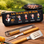 Kit de barbecue personnalisé – Cadeau pour Papa – La Team BBQ de Papa