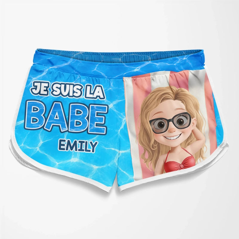 Shorts de Bain Personnalisé – Cadeau pour Couple – Mon Cœur T’Appartient