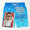 Shorts de Bain Personnalisé – Cadeau pour Couple – Mon Cœur T’Appartient