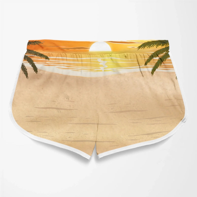 Shorts de Bain Personnalisé – Cadeau pour Couple – La Belle et le Chanceux