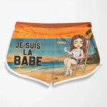 Shorts de Bain Personnalisé – Cadeau pour Couple – Journées à la plage avec mon