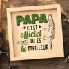 Leurre de pêche Personnalisé – Cadeau pour Papa, Papy – Journées au lac : les meilleures journées
