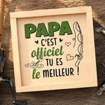 Leurre de pêche Personnalisé – Cadeau pour Papa, Papy – Journées au lac : les meilleures journées