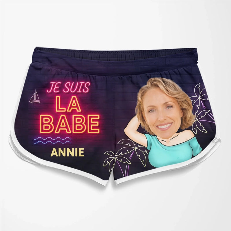 Shorts de Bain Personnalisé – Cadeau pour Couple – Soleil, sable et mon chéri