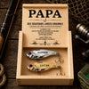 Leurre de pêche Personnalisé – Cadeau pour Papa, Papy – Des Souvenirs Lancés Ensemble