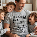 T-shirt unisexe, Hoodie personnalisé – Cadeau pour Papa, Papy – L'équipe de papa pour toujours