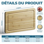 Planche à Découper Personnalisée - Cadeau Pour Papa, Papy - Le Patron du Grill