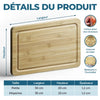 Planche à Découper Personnalisée - Cadeau Pour Papa, Papi - Tout est meilleur du grill