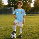 Maillot de foot personnalisé – Cadeau pour fan de football – Votre nom, votre numéro