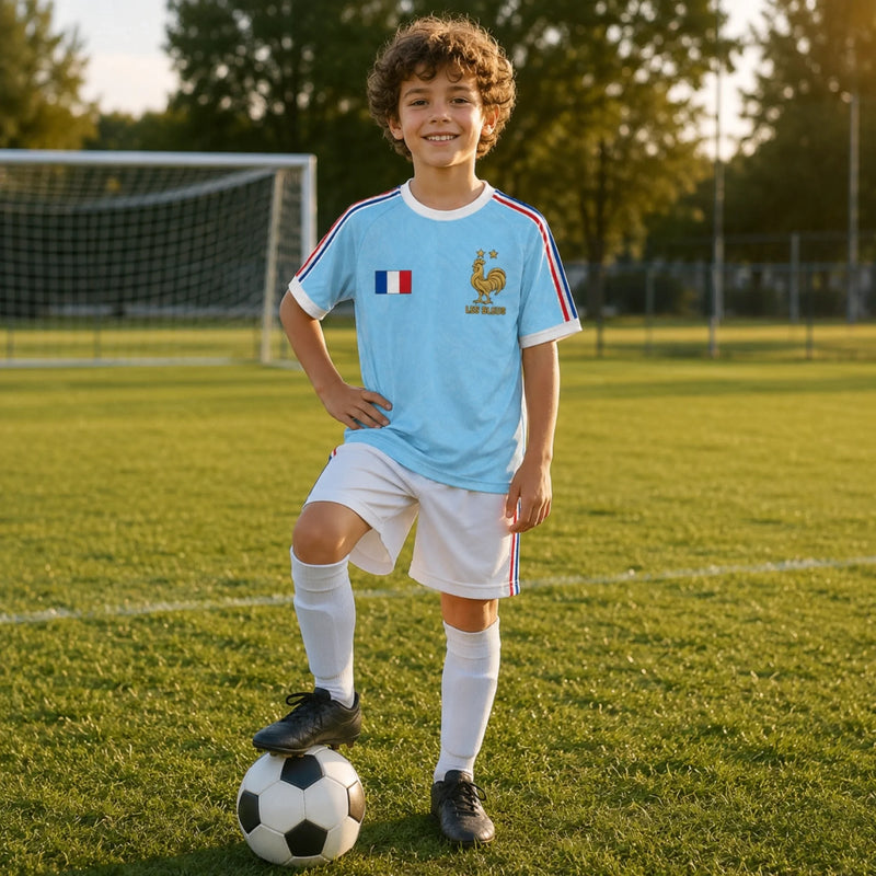 Maillot de foot personnalisé – Cadeau pour fan de football – Votre nom, votre numéro